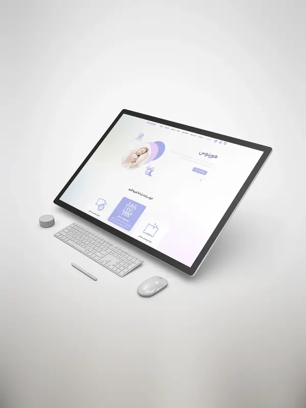طراحی سایت شرکتی و فروشگاهی درمان خروپف هوپنوس